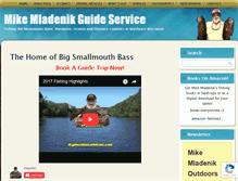 Tablet Screenshot of bigsmallmouthbass.com